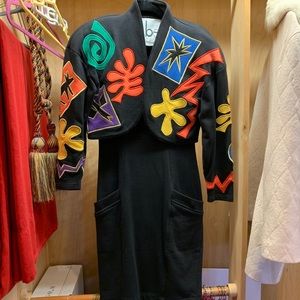 Neiman Marcus Ibex Dress and Sweater